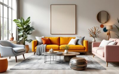 Tendencias en colores y tejidos para sofás y sillas tapizadas