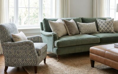 Cómo combinar diferentes tapizados en la decoración del salón